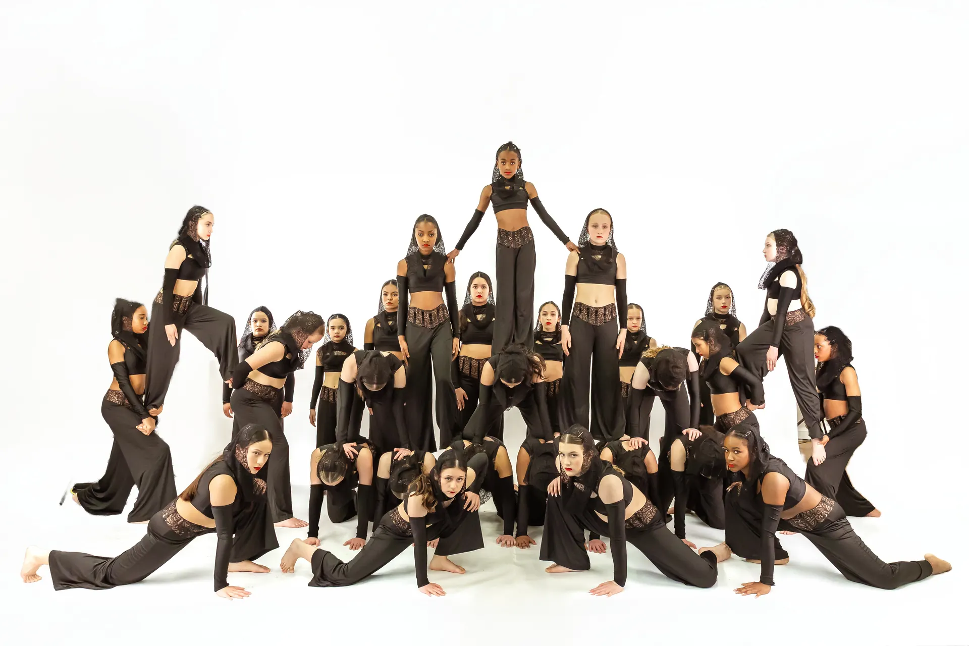 Stage Door Dance Studio dancers performing on stage in Manassas Virginia